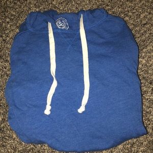 SOFT BLUE PULLOVER SWEATSHIRT